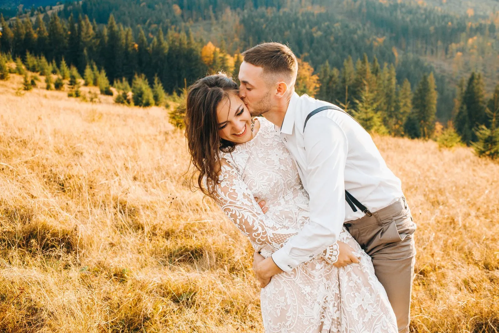 Hochzeit feiern - Brautpaar